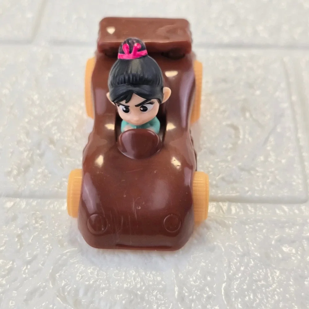 Disney Vanellope von Schweetz Race Car Toy Kids Brown Sugar Rush 2018 McDonald
